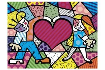 Romero Britto jigsaw puzzle