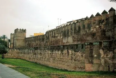 Muralla en Sevilla, EspaÃ±a.