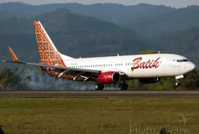 Batik Air Airbus A320 Indonesia