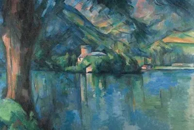 CÃ©zanne lac d 'Annecy