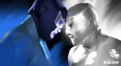 BLUE DAMON vs EL SANTO jigsaw puzzle
