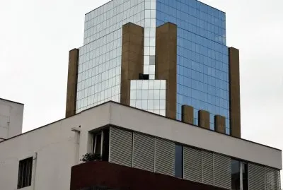 Edificio en Santiago de Chile.