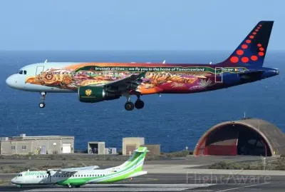 Brussels Airlines Airbus A320 Belgica jigsaw puzzle