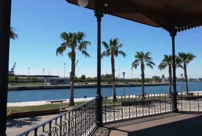 puerto desde la pergola