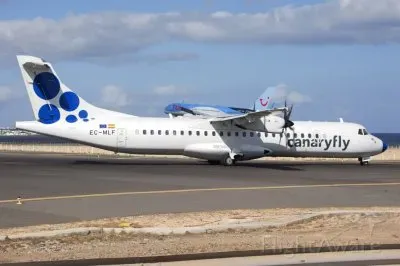 Canaryfly ATR ATR-72 EspaÃ±a jigsaw puzzle