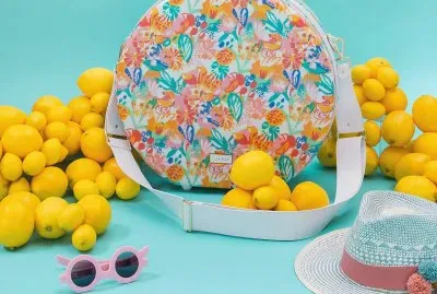 Pretty Travel Hat Box-Still Life