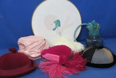 Charming Vintage Hats jigsaw puzzle