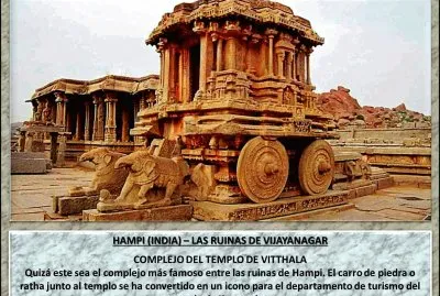 פאזל של HAMPI (INDIA) â€“ LAS RUINAS DE VIJAYANAGAR