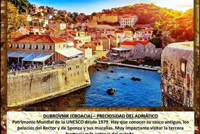 DUBROVNIK (CROACIA) â€“ PRECIOSIDAD DEL ADRIÃTICO