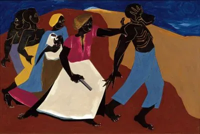 פאזל של Jacob Lawrence 1917-2000