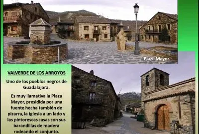 VALVERDE DE LOS ARROYOS (GUADALAJARA) - PUEBLO NEGRO