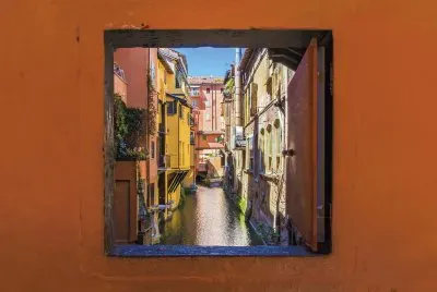 פאזל של Venta y canal en Bolonia