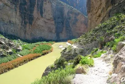 Santa Elena Canyon trail