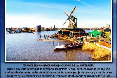 ZAANSE SCHANS (HOLANDA) â€“ CIUDAD DE LA ARTESANÃA