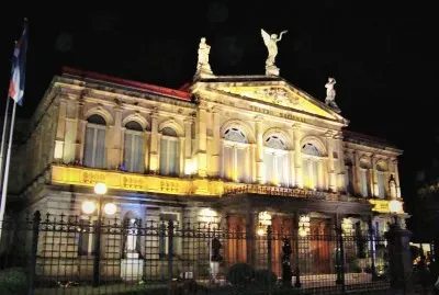 Teatro Nacional en San JosÃ©. Costa Rica.