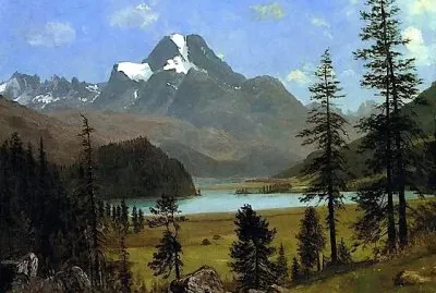 Bierstadt en montagne