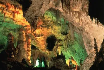 NM - Carlsbad Caverns  - stalactites