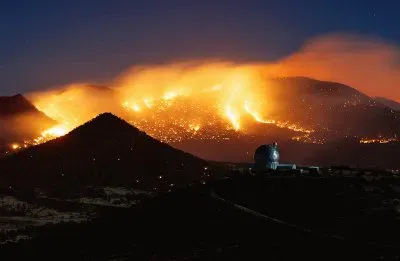 TX Wildfire threatens MacDonald Observatory