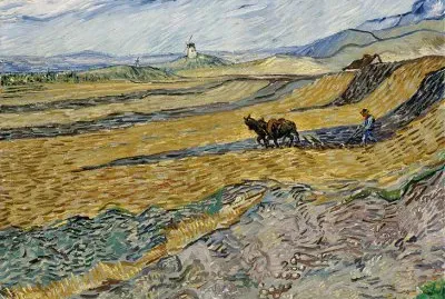 Van Gogh travail aux champs