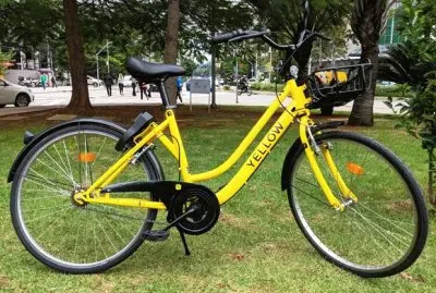 Bicicleta amarela