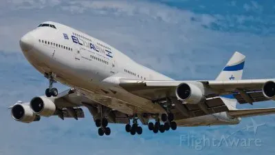 El Al Israel Airlines Boeing 747-400 Israel