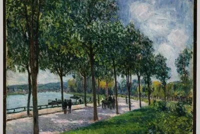 Sisley au bord de l 'eau