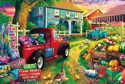 country jigsaw puzzle