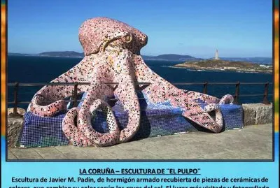 LA CORUÃ‘A â€“ ESCULTURA DE Â¨EL PULPOÂ¨