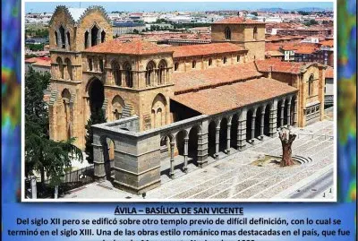 ÃVILA â€“ BASÃLICA DE SAN VICENTE