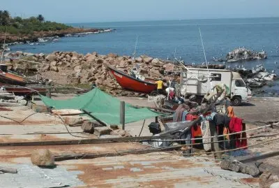 Rambla de los pescadores en Punta FrÃ­a