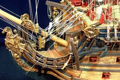 VA Exquisite ship model Mariner  's Museum