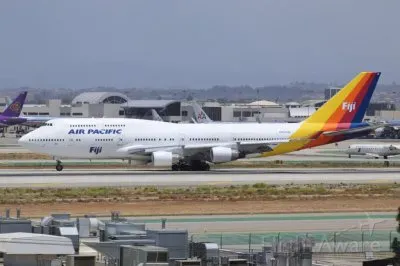 Air Pacific Boeing 747-400 Islas Fiji