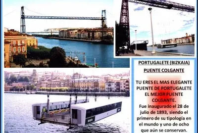 PORTUGALETE (BIZKAIA) - PUENTE COLGANTE