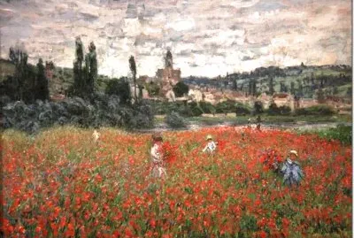 Monet coquelicots