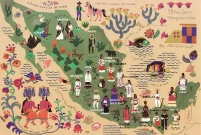 Pueblos originarios de MÃ©xico jigsaw puzzle