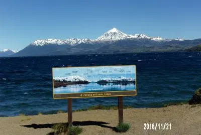 Lago Huechulafquen, VolcÃ¡n Lanin - SMA