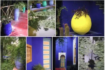 Marrakech jardins Majorelle