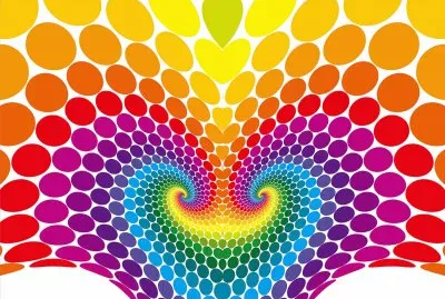 פאזל של è‰²å½©å°ç¨±è®ŠåŒ–