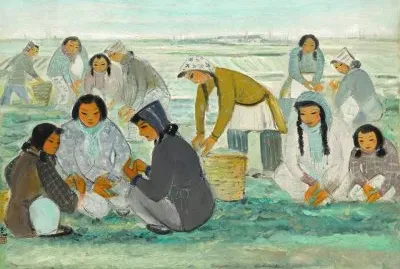 פאזל של Lin Fengmian 1900-1991