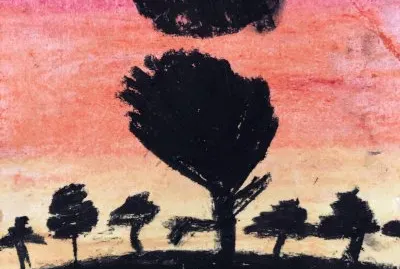 Atardecer del Bosque de mi cerebelo jajaja