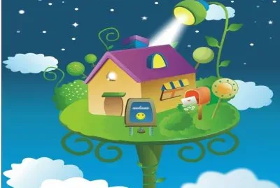 פאזל של å¤¢å¹»å¡é€šæˆ¿å±‹