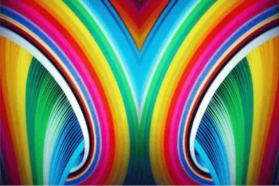 פאזל של å°ç¨±è‰²å½©