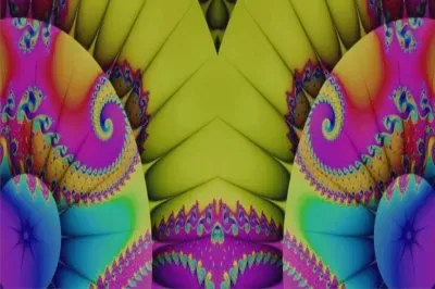 פאזל של å°ç¨±è‰²å½©