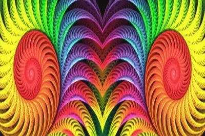 פאזל של å°ç¨±è‰²å½©