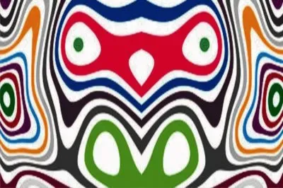 פאזל של å°ç¨±è‰²å½©