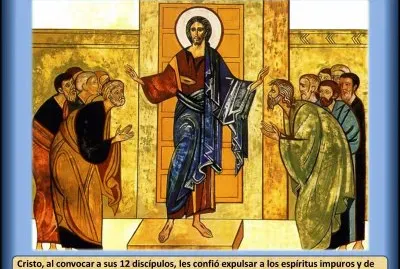 CRISTO Y LOS 12 DISCÃPULOS