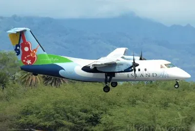 Island Air de Havilland Dash 8-100 Estados Unidos