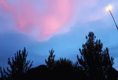Ocaso en la Ciudad de Chihuahua.