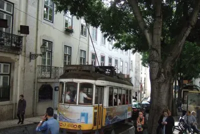 פאזל של tranvÃ­a por las calles de Lisboa