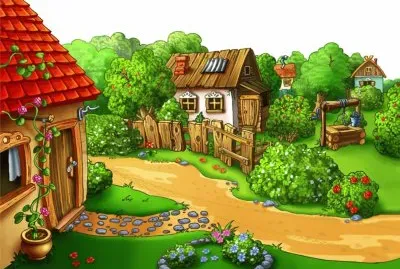 å¡é€šå±‹å¤–é¢¨æ™¯